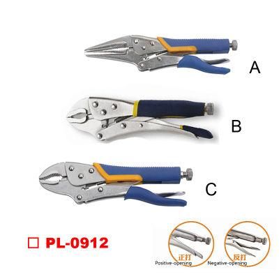Long Nose Lock Wrench with Two Color Handle - Lock Wrench with Dipped Handle - with Two Color Handle