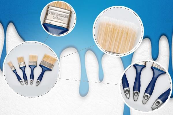 China Wholesale Factory Price Plastic Handle Synthetic Fiber Brush