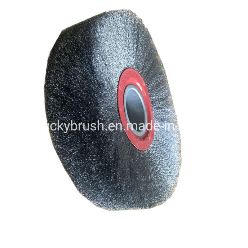 350mm Steel Wire Wheel Polishing Brush (YY-823)