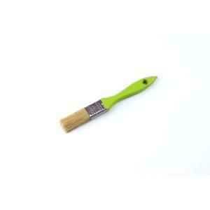 Hot Sale Polyester Brush Wire Green Wooden Handle Paint Brush for Decoration