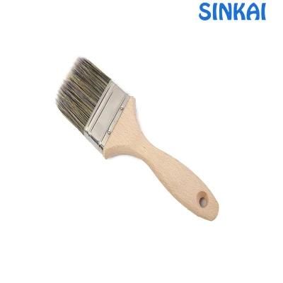 Pet Filament Hair Angle Brush Hand Tools for Commercial Wall Painting