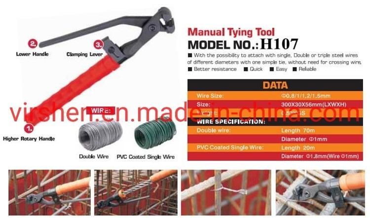 Manuel Tying Plier/Tower Pincer Tie Pliers Forged Steel Tower Pincer End Cutting Plier Carpenter Pincer