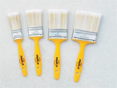 Plastic Handle Pet Hollow Tapered Filament Brush, /Painting Tools/Bristle Brush/Hand Brush 12mm