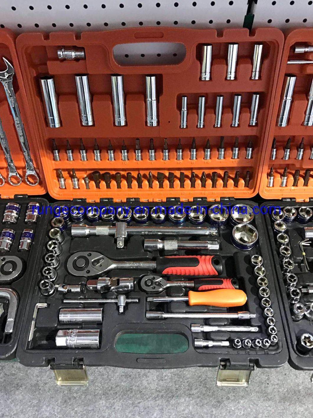 Premium Automotive Repair Tools Kit 94PCS Tools Set (1/4" &1/2") Auto Repair Tools /Wrench Socket Set