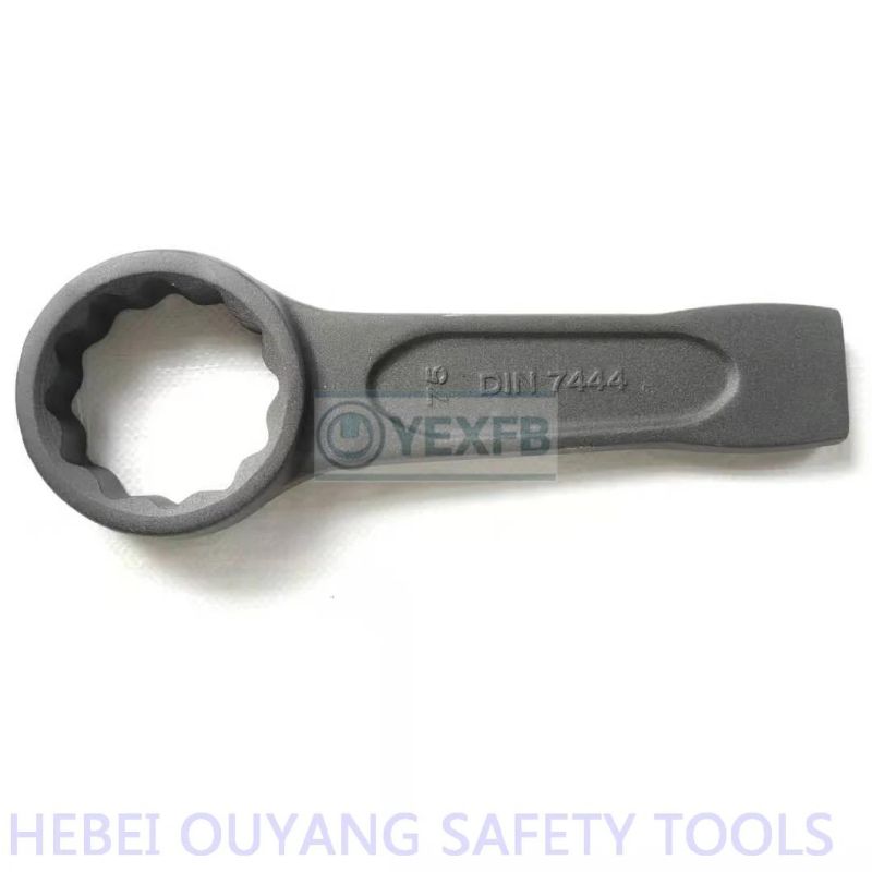 Steel Striking/Slogging/Hammer Ring Wrench/Spanner, 75 mm, DIN 7444