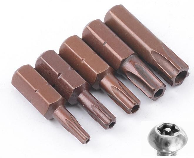 T3 T4 T5 T6 T7 Magnetic Torx Screwdriver Bits