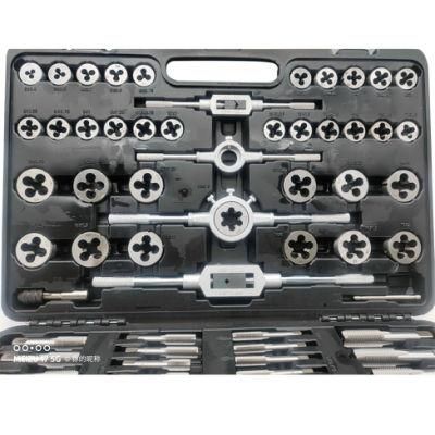 110PCS Metric Alloy Steel Hand Tap and Die Set