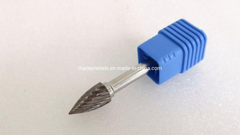 Aluminum Double Cut Carbide Burr Bit Set