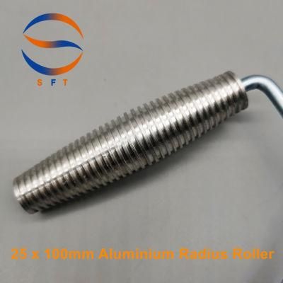 25mm Aluminium Radius Rollers Painting Tools for Fiberglass Laminating