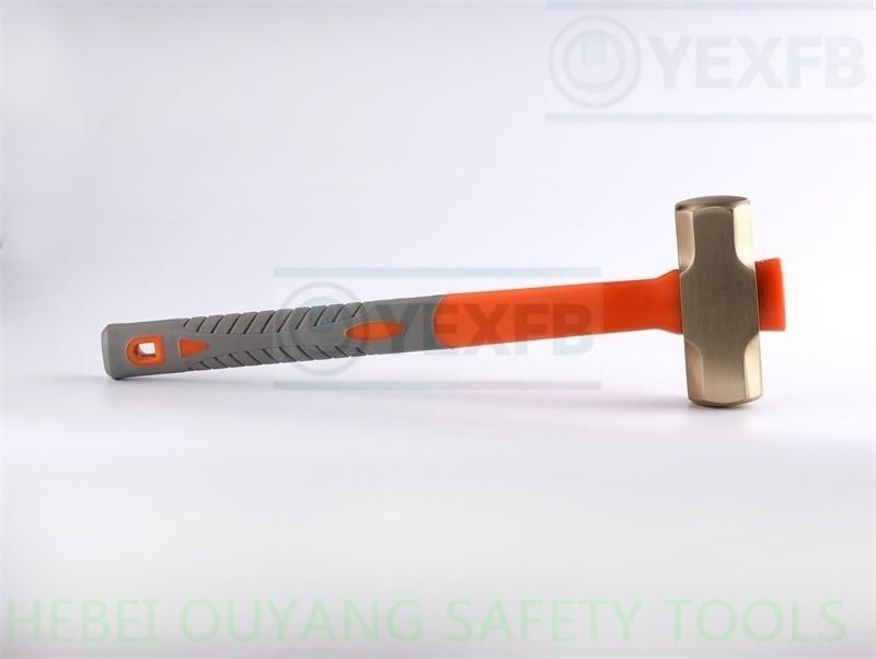 Non-Sparking Sledge Hammer 2200g, Atex Safety Tools, Be-Cu or Al-Br