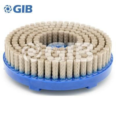 Abrasive Nylon Disc Brush for Edge Deburring, Metal Surface Finishing