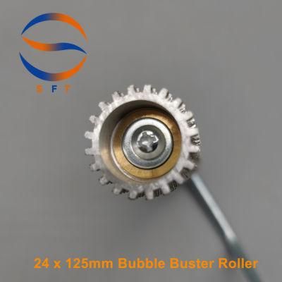 24mm Diameter Aluminium Bubble Buster Rollers Roller Brushes for FRP