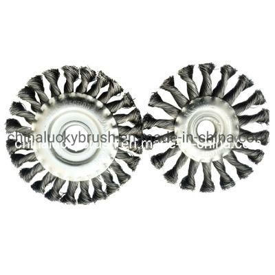 4.5 Inch Twist Knot Wheel Brush (YY-103)