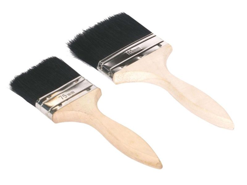 Multi Size Wooden Handle Wide Paint Brush in Guangzhou