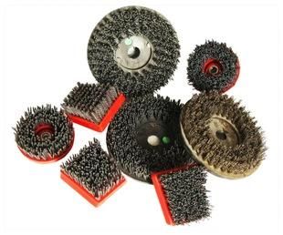 Frankurt Stone and Concrete Grinding Brushes Steel Grinding Brushes