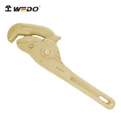 WEDO 10&quot; 18&quot; Aluminium Bronze Non-Sparking Universal Spanner Spark-Free Safety Wrench
