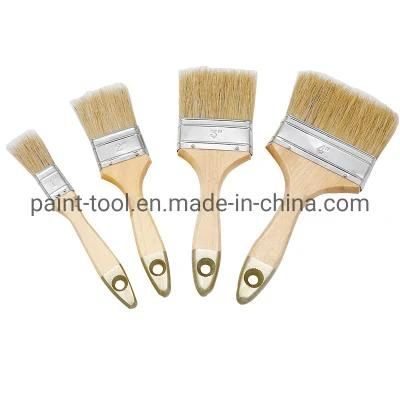 China Wholesale Professional Design Paintbrush with Wooden Handle