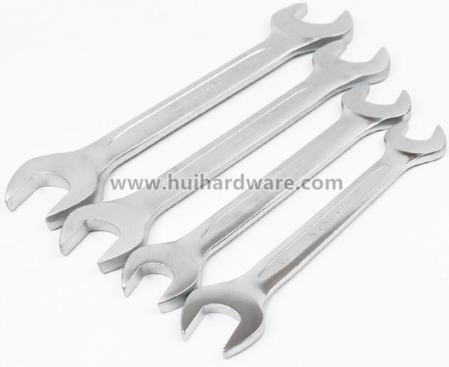 Combination Spanner Elliptical Panel Satin Finish