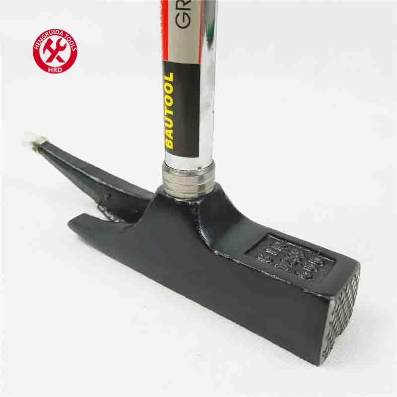 Roofing Claw Hammer Steel Tubular Handle Roof Hammer Roof Jaw