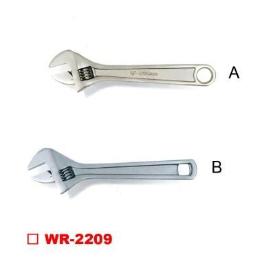 European Type Nickel Alloy/ Head Polish Adjustable Wrench