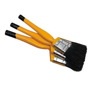 3PCS Paint Brush Set with Natural Pure Bristle and Wooden Handle