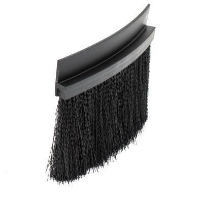 Overhead Doors Strip Brush Seal for Shower /Aluminium Nylon Fire Door Brush Seals Strip