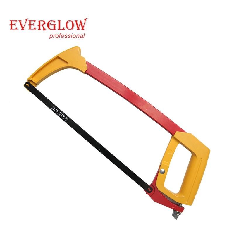 12 Inch Square Tubular Hacksaw Frame with Aluminium Handle Soft Grip