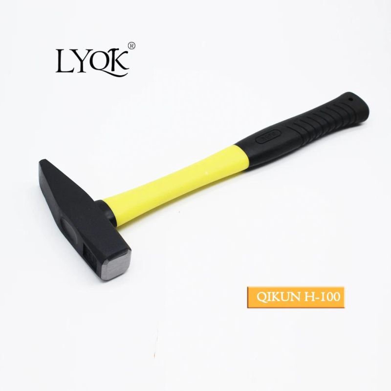 H-100 Construction Hardware Hand Tools Hardwood Handle German Type Machinist Hammer