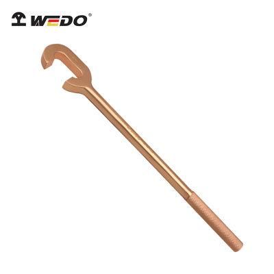 Wedo Non Sparking Beryllium Copper C Type Valve Wrench Bam/FM/GS Certified