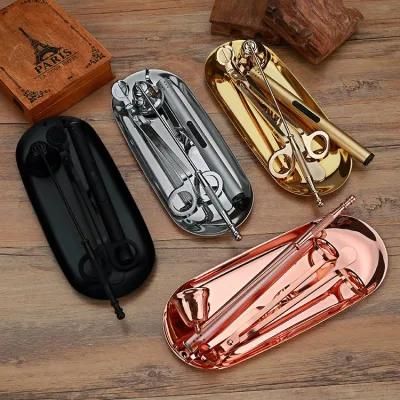 Smile Tools Black Custom Colorful Gold Logo Candle Snuffer Candle Wick Trimmer