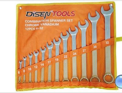 Color Bag Packing 12PCS Combination Wrench Set