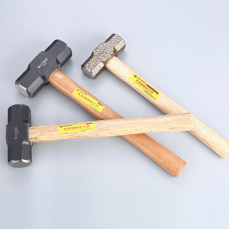 Sledge Hammer with Wooden Handle