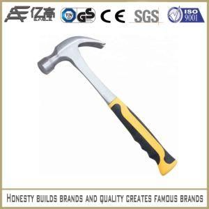 Heat-Treatment Machine Forging Tools Claw Hammer with Steel Handle