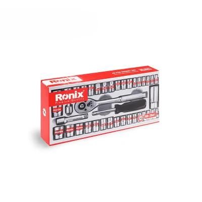 Ronix 40 PCS Cr-V Socket Sets