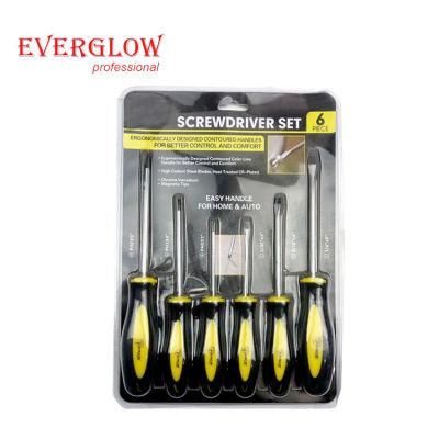 6PC Multi-Purpose Household Screwdriver Set with Strong Magnet