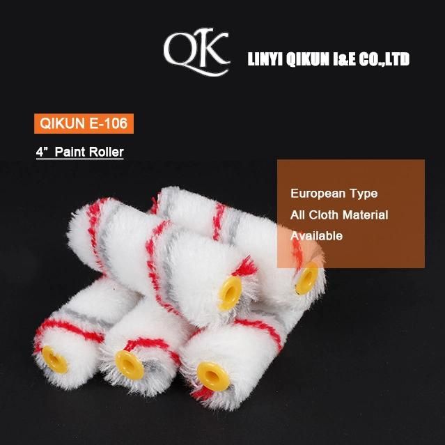 E-101 Orange Color European Type Flocking Foam Roller