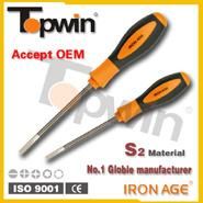 2015 Hot Sale Screwdriver, Slotted and Phillip Screwdriver, High Grade Material, TPR Handle
