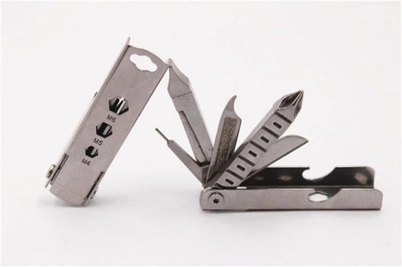 8 In1 Multitool Bottle Opener Screwdriver Knife Repair Gadget