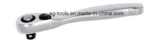 Quick-Release Ratchet Wrench Galvanized and Chrome Plated