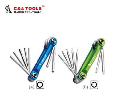 7PC Folding Hex Key With1.5-6mm