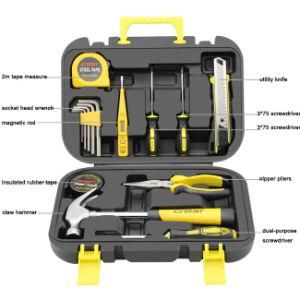 16-Piece Gift Combo Tool Box Car/Home Repair Tool Set