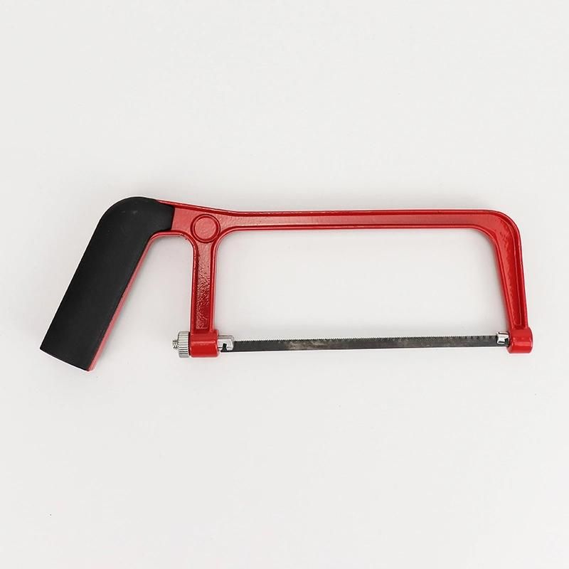 6 Inch Mini Hardware Tools Plastic Handle Garden Hand Saw Aluminum Alloy Hacksaw Frame