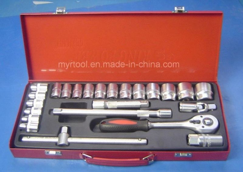 Newest Hand Tool-25PCS 1/2dr. Socket Set (FY1025A)