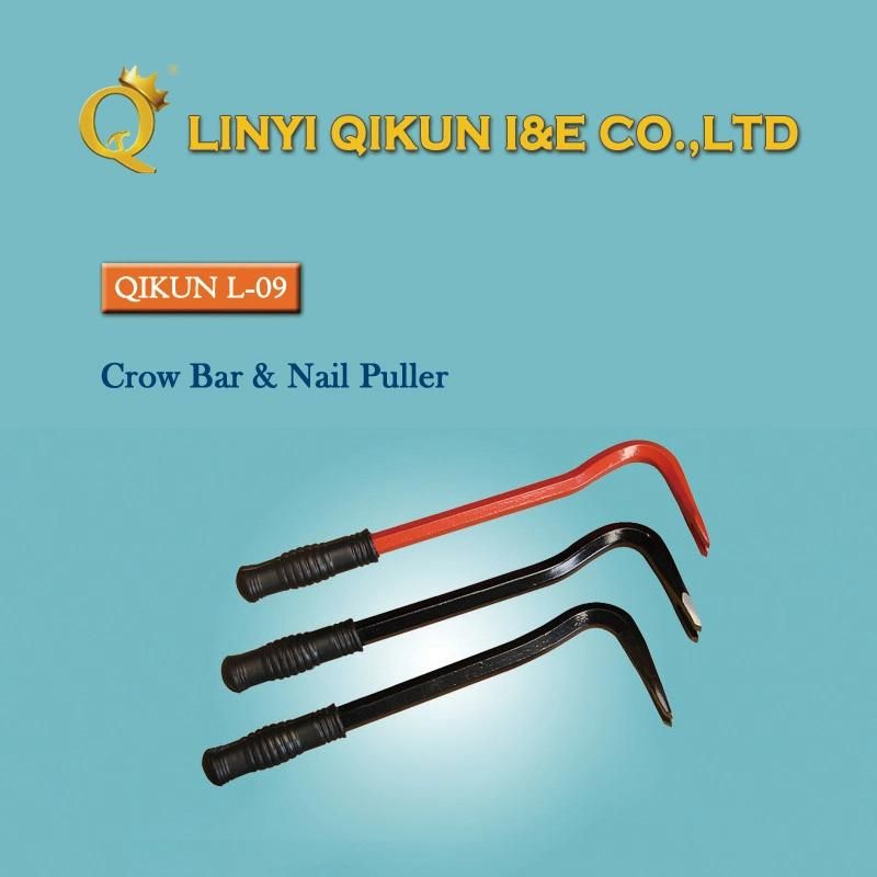 L-08 Drop Forged Nail Puller Cold Chisel Crow Wrecking Bar