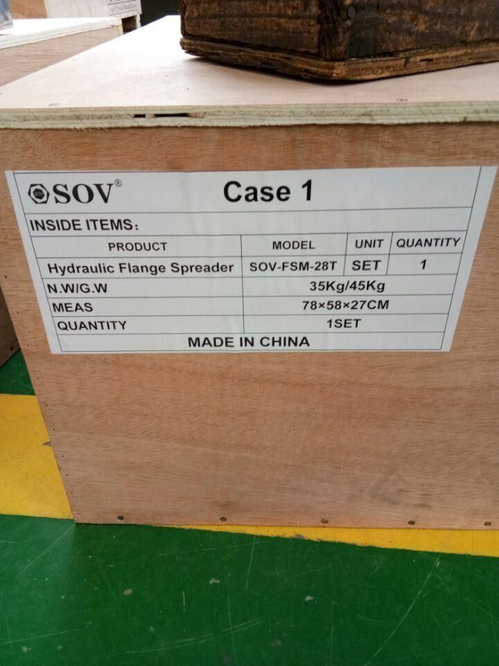 Sov Brand Hot Selling Hydraulic Flange Spreader