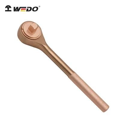 WEDO Beryllium Copper Spanner Non-Sparking Ratchet Wrench High Quality Spanner Bam/FM/GS Certified