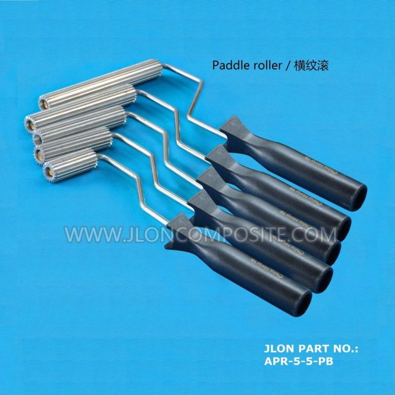 FRP Tools Aluminum Head Fiberglass Paddle Roller for FRP Laminate