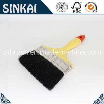 Factory Price Paint/Painting Brush with Plastic Handle and Red Edge
