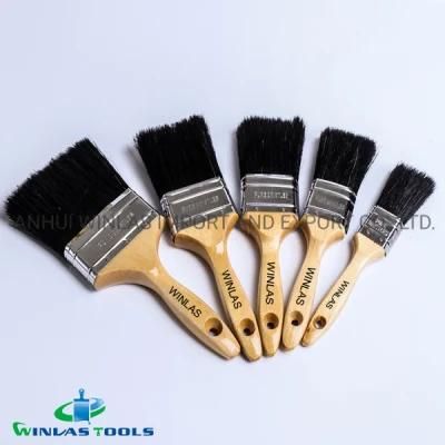 Heavy Duty Paint Brush with Wooden Handle