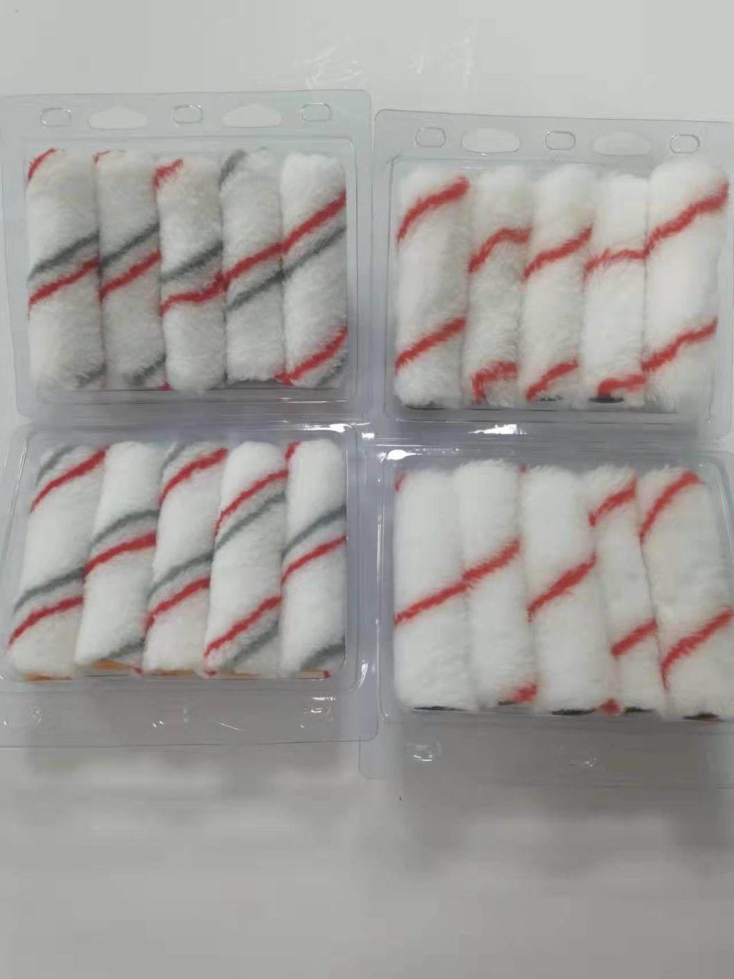 Mini 4 Polyester Paint Roller Covers 10PCS Pack Set